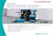 MS 900 Aparat automat “Touchless” pentru schimbat anvelope · • Actionare cu motoare electrice comandate prin invertor • Complet electromecanic • Panou de control intuitiv