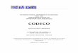 CODECO - SMDGD.95B CODECO MESSAGE DOCUMENT REFERENCE : SMDG16 Issued and Authorised by the SMDG User Group for Shipping Lines and Container Terminals, a “Global User Group“ under