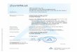 Zertifikat · 2020-01-15 · nach AD 2000-Merkblatt HP 0 sowie nach DIN EN ISO 3834-3. 2 Grundlagen und Fertigungsprogramm Die Überprüfung erfolgte auf der Grundlage des AD 2000-Merkblattes