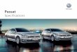 Passat - storage.googleapis.com · Passat Specifications. 2 Specifications Safety and Security 132TSI Sedan & Wagon 132TSI Comfortline Sedan & Wagon 206TSI R-Line Wagon Airbags Driver