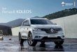 Novi Renault KOLEOS · zadovoljstvo u vožnji. Zaslugom audio sistema Bose® možete da uživate u izuzetnom muzičkom doživljaju koji podseća na koncerte uživo. Podesite prikaz