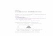 Chapter 7 Continuous Distributions - Yale Universitypollard/Courses/241.fall2014/notes2014/Continuous.pdf · Chapter 7 Continuous Distributions In Chapter 5 you met your rst example