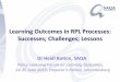 Learning Outcomes in RPL Processes: Successes ...saqa.org.za/docs/pres/2019/Heidi Bolton_South Africa_RPL...Dr Heidi Bolton, SAQA Policy Learning Forum on Learning Outcomes, 24-25
