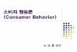 소비자 행동론 (Consumer Behavior)mmooc.cau.ac.kr/sites/default/files/%E1%84%89%E1%85%A9%E... · 2017-03-14 · 소비자 니즈의 이 및 조사 소비자 니즈의 3가지