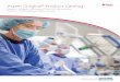 Aspen Surgical® Product Catalog...Aspen Surgical products equip your O.R.’s from floor to ceiling, helping to create a safer and more efficient surgical environment. We are the