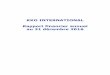 KKO INTERNATIONAL Rapport financier annuel au 31 d£©cembre KKO International - Rapport financier annuel
