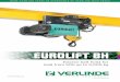 EUROLIFT BH - Hoist UK · of hook hoisting units. The EUROLIFT BH electric belts hoist has been designed with this resolutely innovative attitude, as witnessed by the fact that its