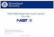 NIST-DHS High Value Asset Control Overlay · Federal Network Resilience (FNR) Cybersecurity Assurance Branch (CAB) NIST-DHS High Value Asset Control Overlay Date: June 1, 2017 For