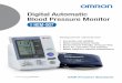 Digital Automatic Blood Pressure Monitor · 2018-03-19 · 1. Accuracy and Precision OMRON HEM-907 complies with AAMI* standards for accuracy in automatic blood pressure measurement