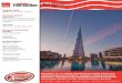 Burj Khalifa - Thermafiber · Burj Khalifa Dubai, UAE Products Used: SAFB™ Interior Partition Insulation Technical Details: Floor Count: 163 floors (plus 46 maintenance levels in