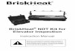 BriskHeat NDT Kit for Elevator Inspection · 2020-02-12 · specifically for the use with Airbus A320 series elevators and conforms to the A320 elevators specifications (Nov 2006)
