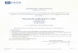 PILATUS AIRCRAFT LTD. · 2018-01-11 · EASA European Aviation Safety Agency Terms of Approval 21J.357 Issue 9, 07 /12/2017 Pilatus Aircraft Ltd Terms of Approval Design Organisation