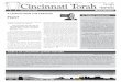 a ProJeCT of The CININNATI COMMUNITY KOLEL• …Cincinnati orah OcPe T?>T?Y a ProJeCT of The CININNATI COMMUNITY KOLEL• CinCYKoeL.org N L Vol. VI, No. XXX Beha’aloscha The Jews
