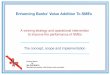 Enhancing Banks' Value Addition To SMEs · 2018-12-10 · Enhancing Banks' Value Addition To SMEs A winning strategy and operational intervention to improve the performance of SMEs