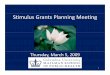 Stimulus Grants Planning...Sessions\3.5.09 NIH Stimulus Meeting\Documents\Faculty To‐Do List.doc Stimulus Grants Planning “To Do” List for Faculty: • Get biosketch up to date