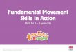 Fundamental Movement Skills in Action · Fundamental Movement Skills in Action. FMS for 3 – 5 year olds. Move Like a… Before children arrive for the day, cut out several pictures