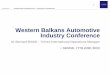 › global-relations › 45560247.pdf · Western Balkans Automotive Industry ConferenceWestern Balkans Automotive Industry Conference ... lFIEV Presentation : French Automotive Suppliers