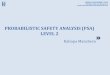 PROBABILISTIC SAFETY ANALYSIS (PSA) LEVEL 2’АБ-2.pdf · PROBABILISTIC SAFETY ANALYSIS (PSA) LEVEL 2 . March 16, 2017 o The safety bases are established on the principles of safety,