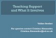 Volker Seeker For queries contact Cristina Alexandru ...web.inf.ed.ac.uk/sites/default/files/atoms/files/teaching_support_intro_18_19.pdf · A vital part of our teaching, adding to