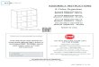 ASSEMBLY INSTRUCTIONS 6 Cube Organizer...6 Cube Organizer 6 Cubo Organizador ASSEMBLY INSTRUCTIONS INSTRUCCIONES DE ENSAMBLAJE IF YOU NEED ASSISTANCE WITH ASSEMBLY OR TO ORDER PARTS,
