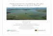 Hydrodynamic modelling of Lake Whangape and …...Hydrodynamic modelling of Lake Whangape and Lake Waahi February 2014 ERI Report 31 Prepared for Waikato Regional Council By Hannah