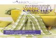 CROCHET | KNITTING Annie’s Signature Designs WATERFALL …textured and lacework fabric. Made using a fingering-weight yarn and a size E/4/3.5mm crochet hook. Size: 79"L x 39"D, blocked