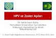 HPV ve Zoster Aşıları - Klimik...Normal sitolojik bulguları olan kadınlarda servikal HPV prevalansı (%) 1.016.719 kadın hastanın bulunduğu bir metaanaliz sonuçları Bruni