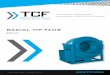 RADIAL TIP FANS T F n - Twin City Fan and Blower... 5 ¹ Minimum fan diameter when using maximum HP motor. Check with the factory on applications over 300 HP. ² Maximum RPM shown