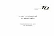 User's Manual TQM5200S - TQ-Group · taken note of the information, the safety regulations in this document and all related rules and regulations. A general rule is: not to touch