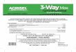 3-Way Max Turf & Ornamental...5 This product is for use on Ornamental Turf Lawns (Residential, Industrial and Institutional), Parks, Cemeteries, Athletic and Sports Fields, Golf Courses