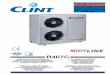 R407C - roinstal.com CHA-ML ST 41÷71 CLB... · productie de apa calda menajera, cu ventilatoare axiale, compresoare scroll si modul hidraulic incorporat capacitate 11 kw - 22 kw
