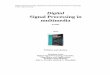 Digital Signal Processing in multimedia · Digital Signal Processing, Department of Electrical and Information Technology LTH, Lund University Digital Signal Processing in multimedia