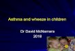 Asthma and wheeze in children · Salbutamol every day – laughing, cold air, exercise. Case 4 Spirometry – FEV1 44%, FVC 84%, FEV1/FVC 46% Salbutamol response – +88% Treatment?
