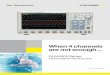 When 4 channels are not enoughThe DLM4000 is the world’s first 8 channel oscilloscope providing comprehensive measurement and analysis capabilities for embedded, automotive, power