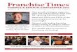 Hear growth strategies, expansion plans and unit economics ...franchisetimes.com/pdf/2017/FFGC17-Brochure.pdfstore sales performance, cost control strategies and building a foundation