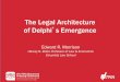 The Legal Architecture of Delphi s Emergence - TMA Battling Over Sup.pdf · Delphi proposed a “no shop” sale process that would forbid it from considering competing bids, though