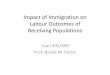 Impact of Immigration on Receiving Populationfaculty.arts.ubc.ca/nfortin/econ495/HighlySkilledImmigration.pdf · in labour markets with high labour demand (or increasing labour demand)