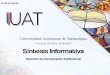 Presentación de PowerPoint - Universidad Autonoma de ...cecom.uat.edu.mx/si/si-06-05-2019-portales.pdf · permitirá a la casa de estudios contribuir en las estrategias nacionales