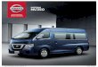 Nissan NV350 Catalogue May 2018 16ppR1 NV350...Nissan NV350 Catalogue_May 2018_16ppR1.indd 02-03 5/10/18 12:57 PM Modern and Neat Cabin. Providing a feeling of lateral spaciousness