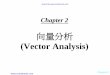 (Vector Analysis)Chapter 2 Chapter 2 向量分析 (Vector Analysis) shared by: