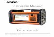 User Guide Terrameter LS · 2019-01-18 · ABEM Terrameter LS Thank you for choosing ABEM Terrameter LS ABEM Terrameter LS1 is a state-of-the-art data acquisition system for self