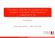 Universal Graphs of cardinality 1 without Universal ... · Universal Graphs of cardinality @ 1 without Universal Functions of cardinality @ 1 Juris Stepr ans Fields Retrospective