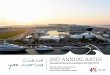 2017 ANNUAL RATES - Yas Marina Circuit...2017 ANNUAL RATES Annual berths now available from AED 13,713 227 berth marina catering for boats from 8 meters to 150 meters with race track