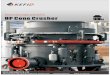 HP Cone Crusher - Crushing Plant Cone Crusher.pdf · HP Series of highly efficient Hydraulic Cone Crusher is a world-level cone crusher introduced with the up-to-the-minute technology