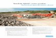 Sandvik QS441 cone crusher Technical specification sheet · Sandvik QS441 cone crusher Technical specification sheet The QS441 is a tracked, self contained cone crusher with an on