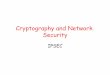 Cryptography and Network Securitydamore/sicu/slide/slide2011/12.IPsec.pdfTOS, Flags, Fragment Offset, TTL and Header Checksum. • AH operates directly on top of IP, using IP protocol