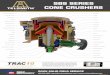 SBS SERIES CONE CRUSHERS - Rock Machinery Co., LLCFor All SBS Cone Crushers The Telsmith TRAC10 is a stand-alone control system that monitors crusher operations, provides automated