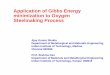 Application of Gibbs Energy minimization to Oxygen Steelmaking … · 2012-12-04 · Application of Gibbs Energy minimization to Oxygen Steelmaking Process Ajay Kumar Shukla Department