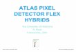ATLAS PIXEL DETECTOR FLEX HYBRIDSgilg/Nov8and92001/a1114uok.pdf · Delayed by issues with plating - as with v2.1, Au plating shorted many wire bond pads, flying probe tester broken