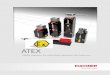 ATEX - Safety switches for potentially explosive atmospheres · 2019-04-23 · 2 v ATEX products from EUCHNER General information The ATEX directive Since 1 July 2003, all equipment